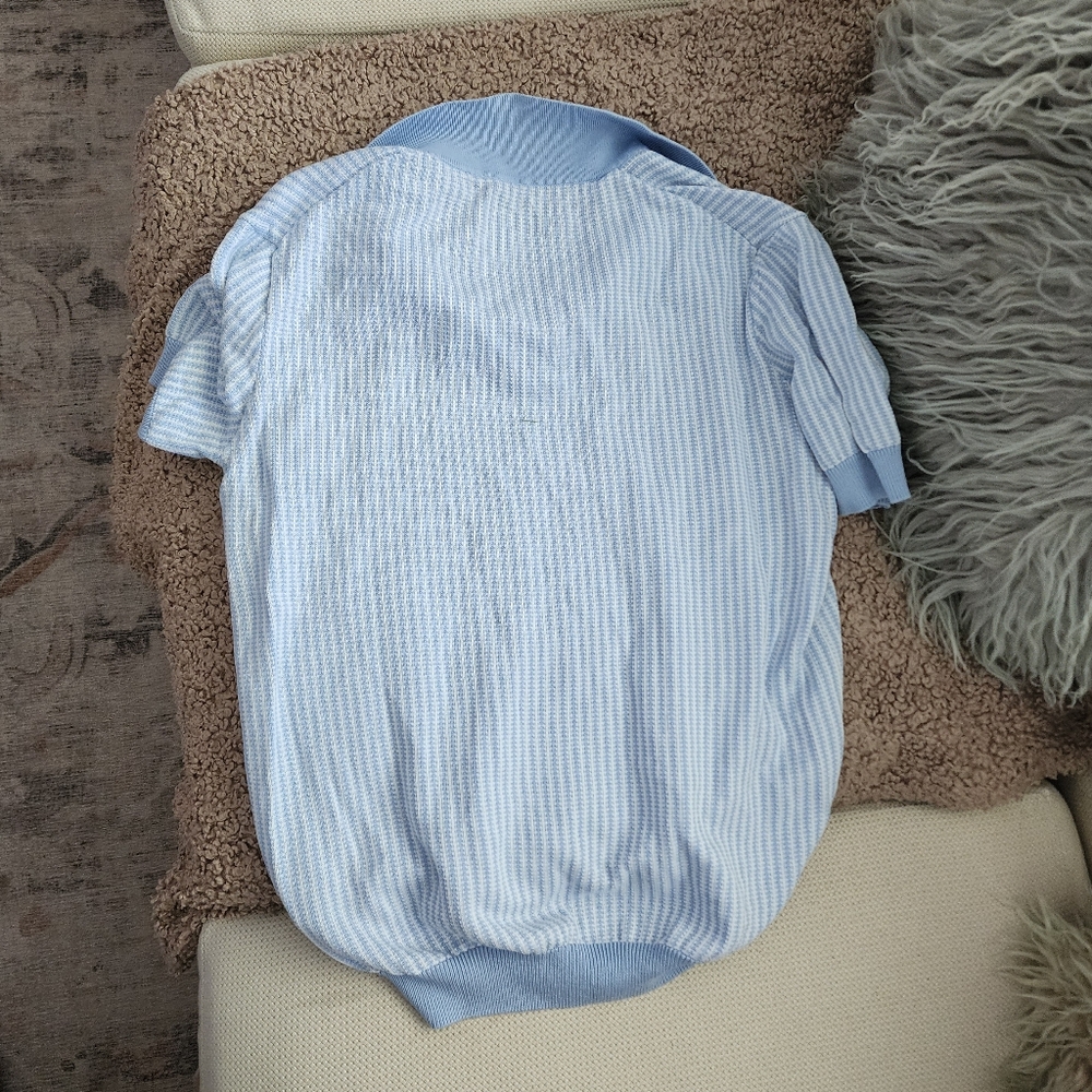 Max 'n Chester Striped Knit Polo - Picture 3 of 6